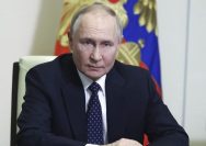 Foto: Presiden Rusia Vladimir Putin (AP/Mikhail Metzel)